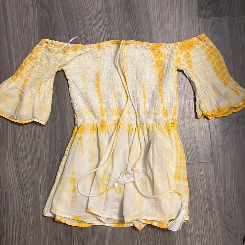 Tie-dyed shirt